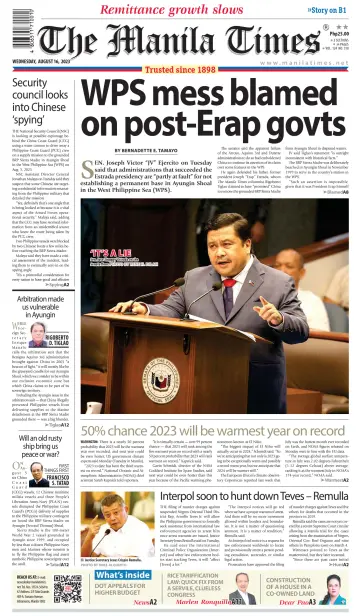 The Manila Times - 16 Aug 2023