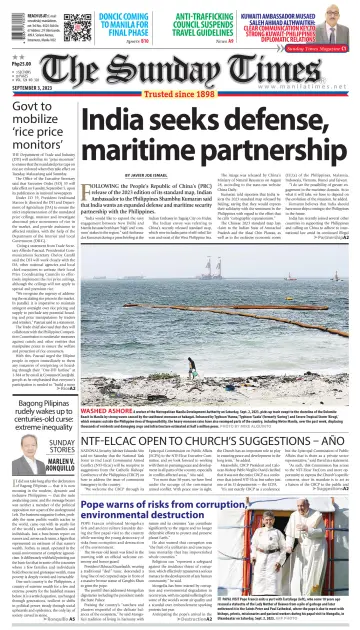 The Manila Times - 3 Sep 2023