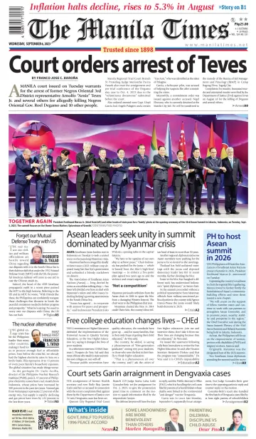 The Manila Times - 6 Sep 2023