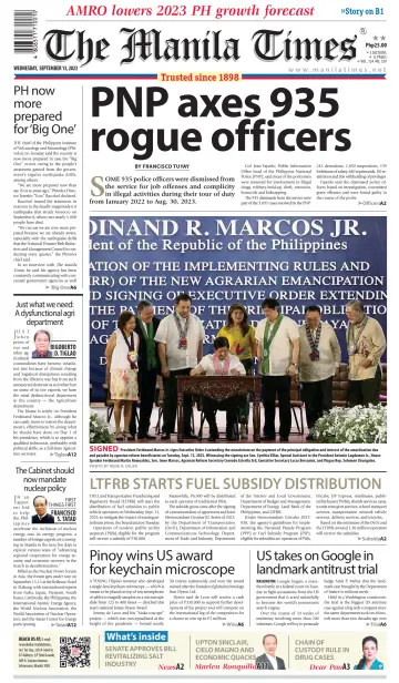 The Manila Times - 13 Sep 2023