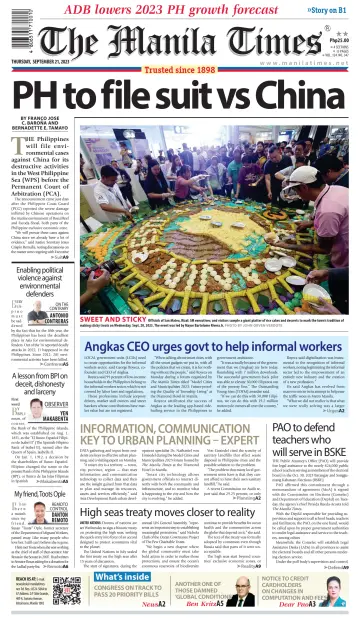 The Manila Times - 21 Sep 2023