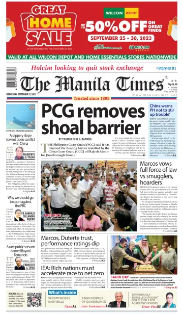 The Manila Times - 27 Sep 2023
