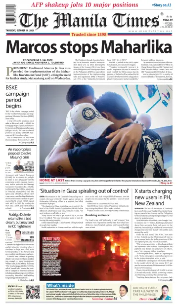 The Manila Times - 19 Oct 2023