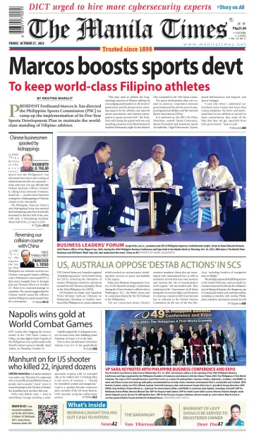 The Manila Times - 27 Oct 2023