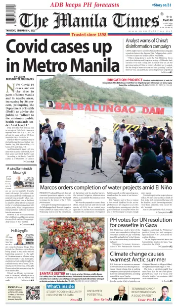 The Manila Times - 14 Dec 2023