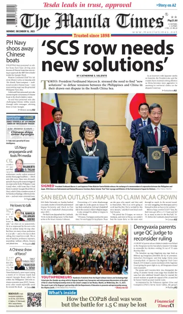 The Manila Times - 18 Dec 2023