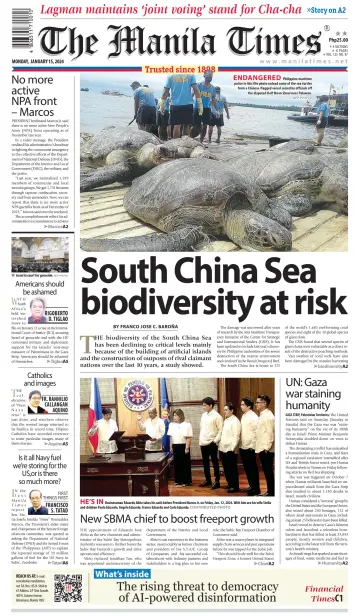The Manila Times - 15 Jan 2024