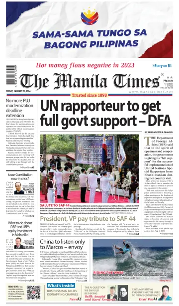 The Manila Times - 26 Jan 2024