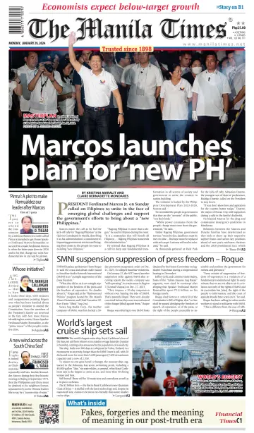 The Manila Times - 29 Jan 2024