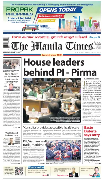 The Manila Times - 31 Jan 2024