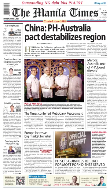 The Manila Times - 2 Mar 2024