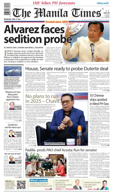 The Manila Times - 17 Apr 2024