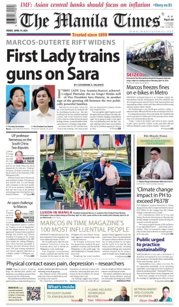 The Manila Times - 19 Apr. 2024