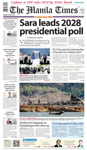 The Manila Times - 27 Nis 2024