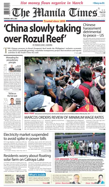 The Manila Times - 02 май 2024