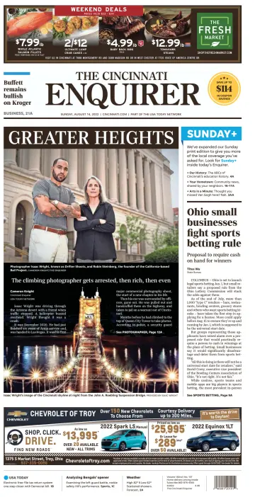 The Cincinnati Enquirer - 14 Aug 2022