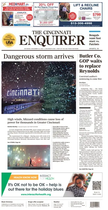 The Cincinnati Enquirer - 24 Dec 2022