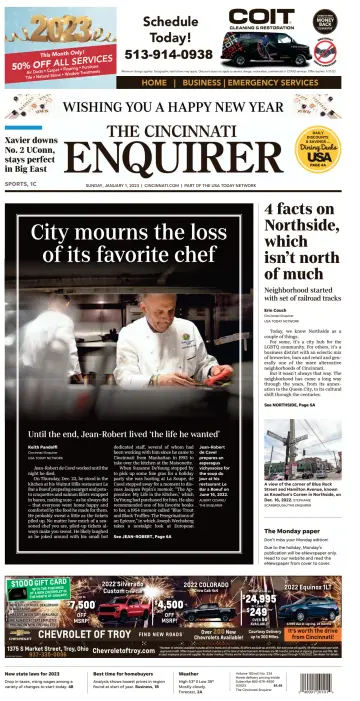 The Cincinnati Enquirer - 1 Jan 2023