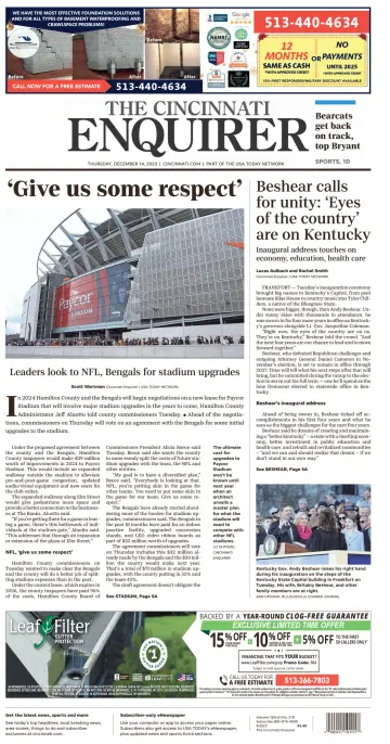 The Cincinnati Enquirer - 14 Dec 2023