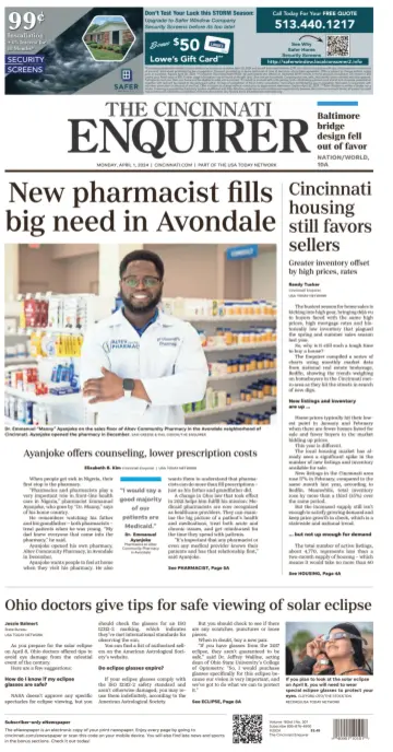 The Cincinnati Enquirer - 1 Apr 2024