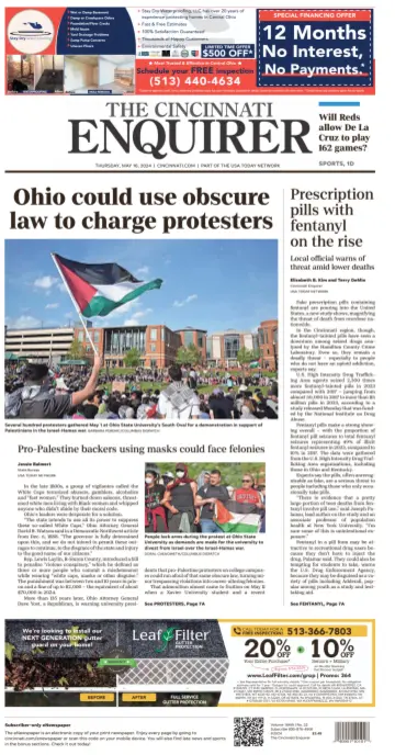 The Cincinnati Enquirer - 16 май 2024
