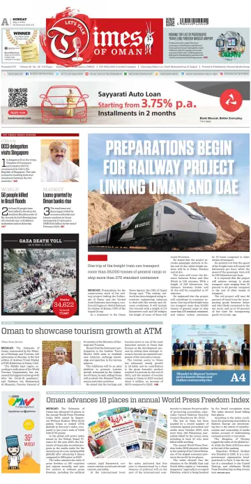 Times of Oman - 5 May 2024