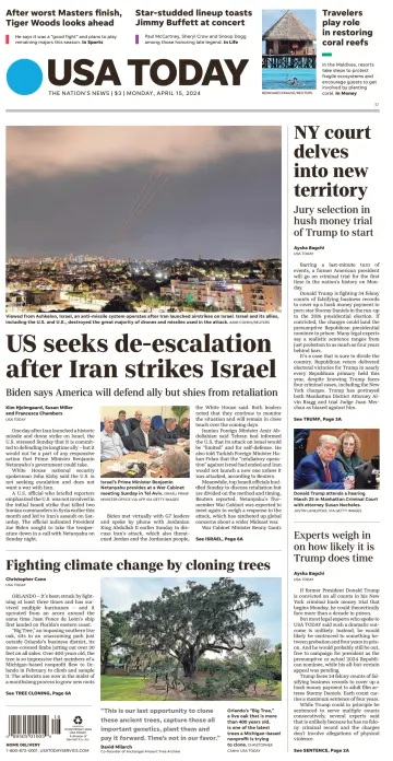 USA TODAY US Edition - 15 Apr. 2024