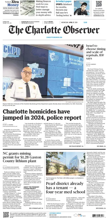 The Charlotte Observer - 17 avr. 2024