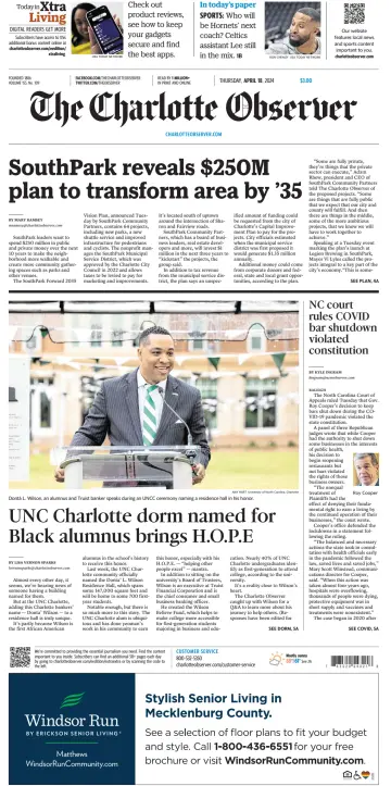 The Charlotte Observer - 18 abril 2024