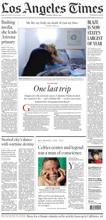 Los Angeles Times - 1 Aug 2022