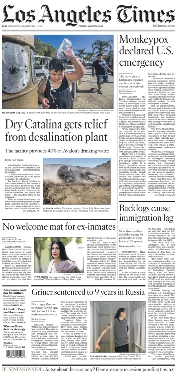 Los Angeles Times - 5 Aug 2022