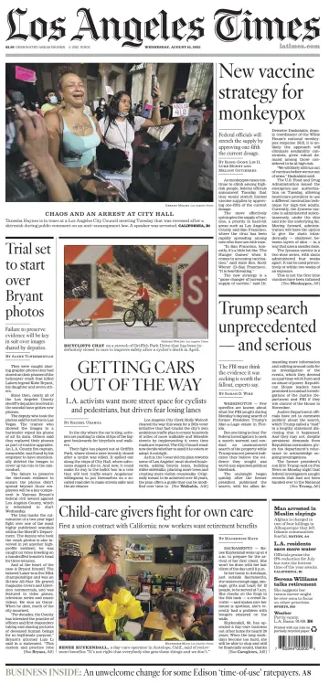 Los Angeles Times - 10 Aug 2022