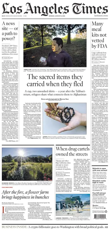 Los Angeles Times - 15 Aug 2022