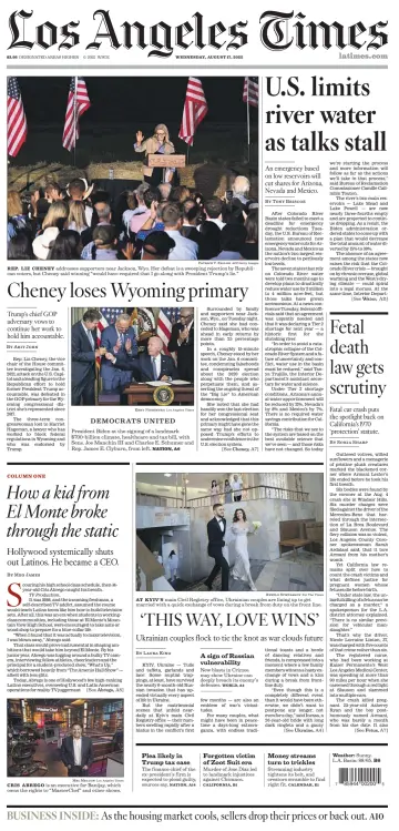 Los Angeles Times - 17 Aug 2022
