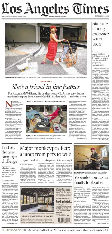Los Angeles Times - 22 Aug 2022