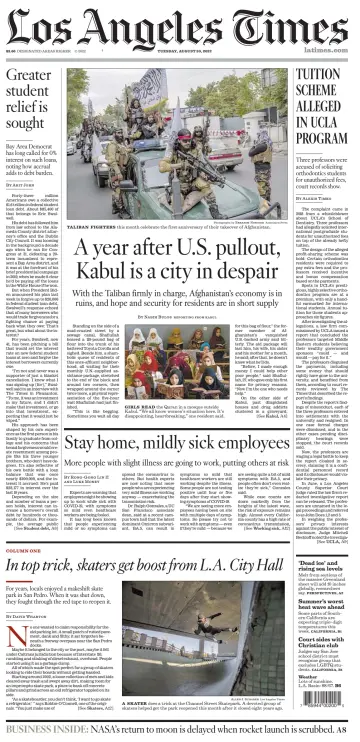 Los Angeles Times - 30 Aug 2022