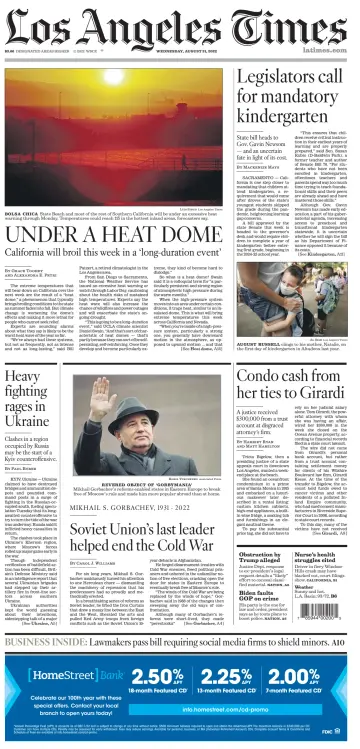 Los Angeles Times - 31 Aug 2022