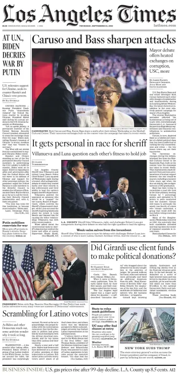 Los Angeles Times - 22 Sep 2022