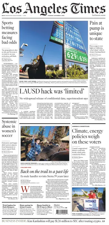Los Angeles Times - 4 Oct 2022