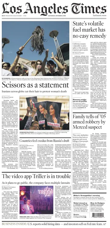 Los Angeles Times - 8 Oct 2022