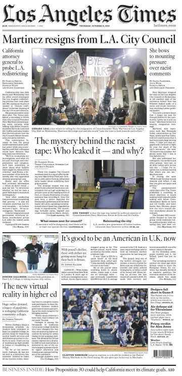 Los Angeles Times - 13 Oct 2022