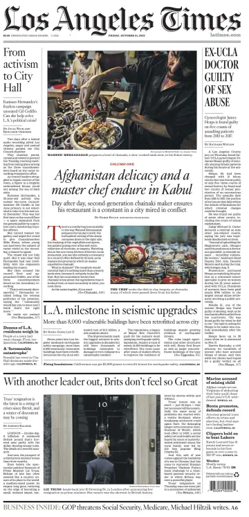 Los Angeles Times - 21 Oct 2022