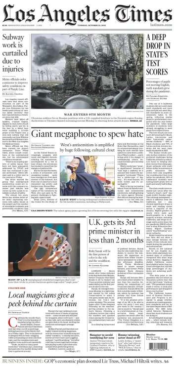 Los Angeles Times - 25 Oct 2022