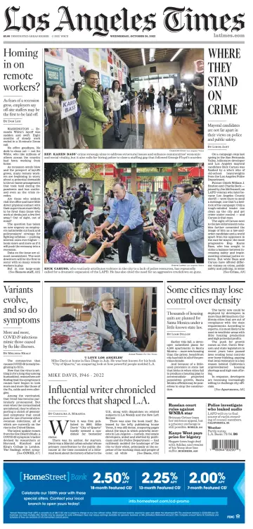 Los Angeles Times - 26 Oct 2022