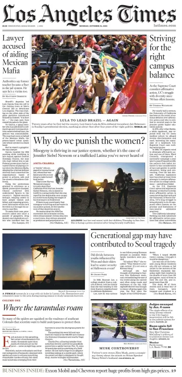 Los Angeles Times - 31 Oct 2022