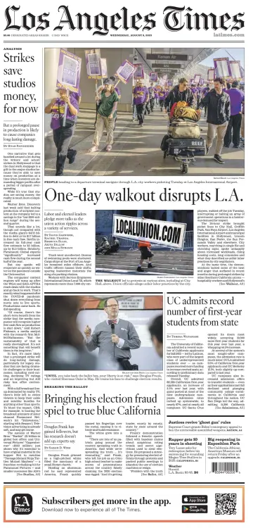 Los Angeles Times - 9 Aug 2023
