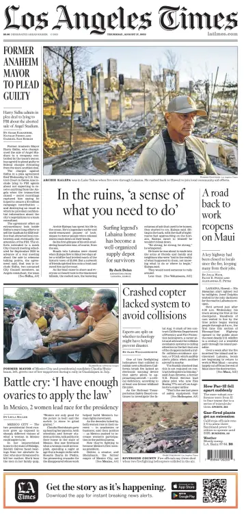 Los Angeles Times - 17 Aug 2023