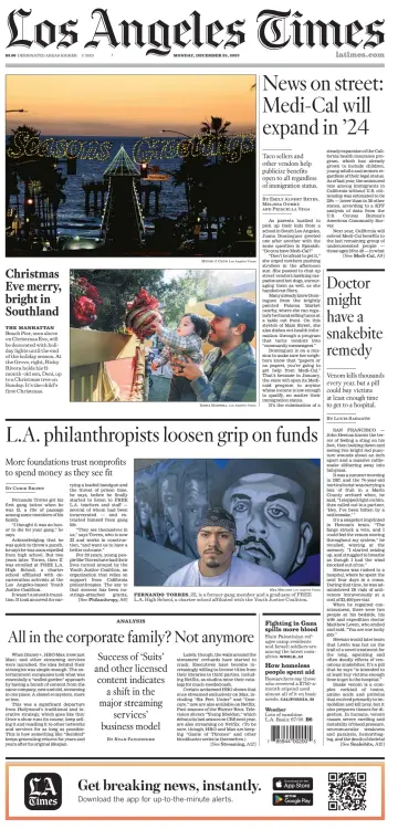 Los Angeles Times - 25 Dec 2023