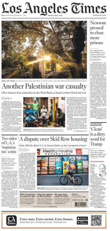Los Angeles Times - 1 Apr 2024