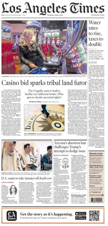 Los Angeles Times - 11 abril 2024